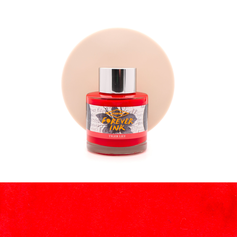 Diamine Diamine Forever Ink Tiger Lily Ink Bottle 50 ml Diamine Diamine Forever Ink Tiger Lily Ink Bottle 50 ml