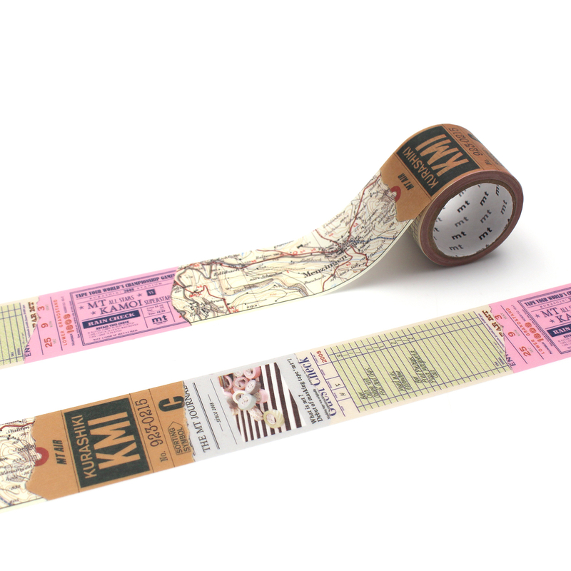 MT Masking Tape MT Ex Washi Tape Retro Collage