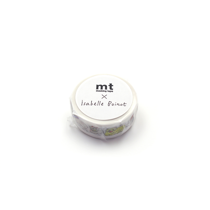 MT Masking Tape MT x Isabelle Boinot Washi Tape Animals