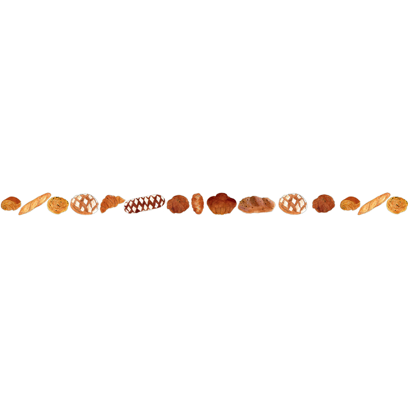 MT Masking Tape MT x Isabelle Boinot Washi Tape French Bread