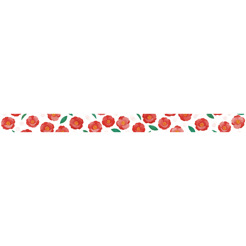 MT Masking Tape MT x Maruichikyu Washi Tape Camellia