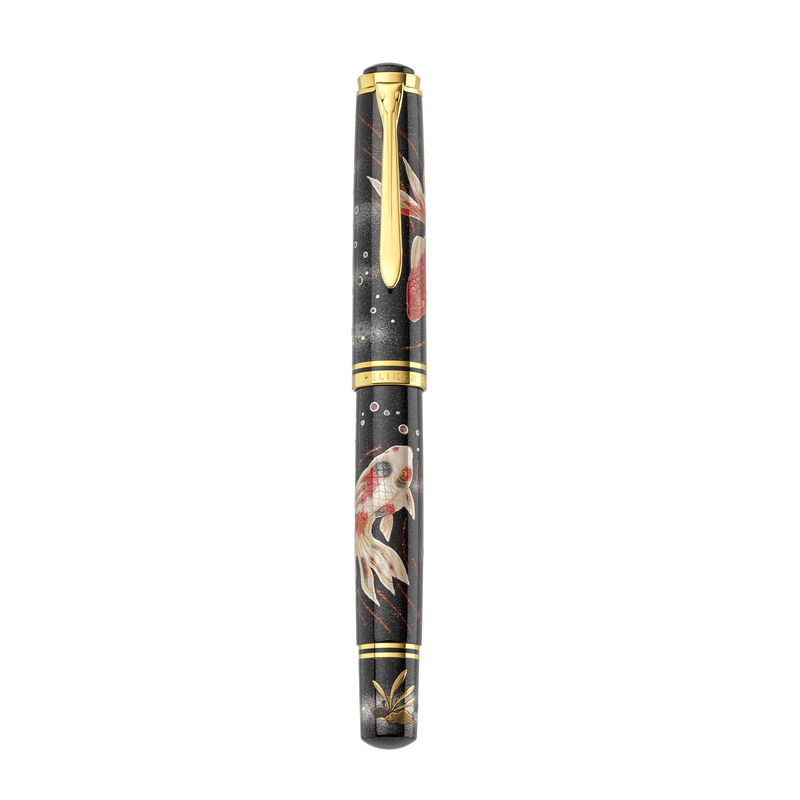Pelikan Pelikan Souveran M1000 Maki-e Fountain Pen Goldfish Limited Edition