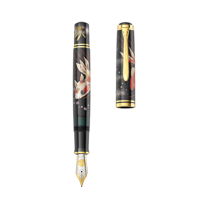 Pelikan Pelikan Souveran M1000 Maki-e Fountain Pen Goldfish Limited Edition