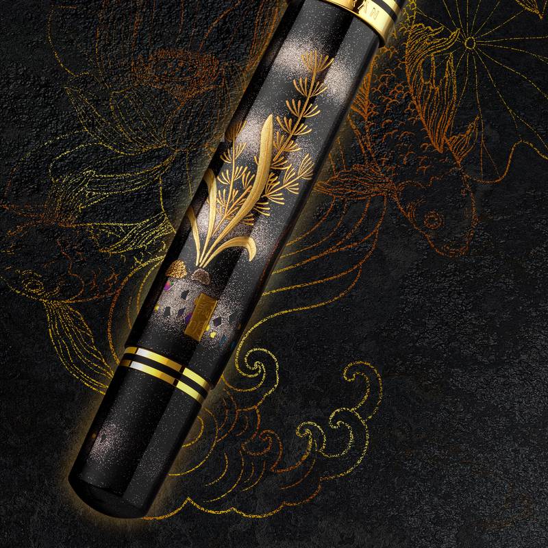Pelikan Pelikan Souveran M1000 Maki-e Fountain Pen Goldfish Limited Edition