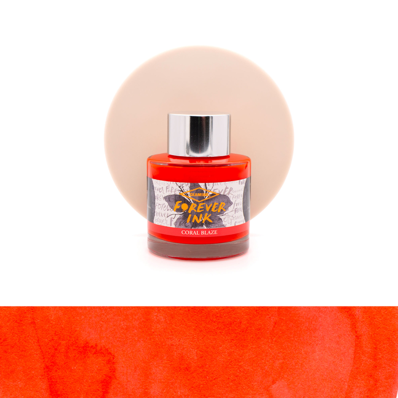 Diamine Diamine Forever Ink Coral Blaze Inchiostro 50 ml Diamine Diamine Forever Ink Coral Blaze Inchiostro 50 ml