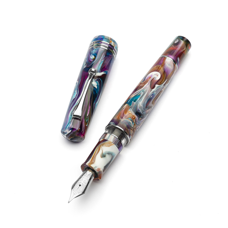 Leonardo Officina Italiana Leonardo Momento Zero Grande 2.0 Fountain Pen Primary Manipulation 1 Vesuvio No. 6 Nib Leonardo Officina Italiana Leonardo Momento Zero Grande 2.0 Fountain Pen Primary Manipulation 1 Vesuvio No. 6 Nib