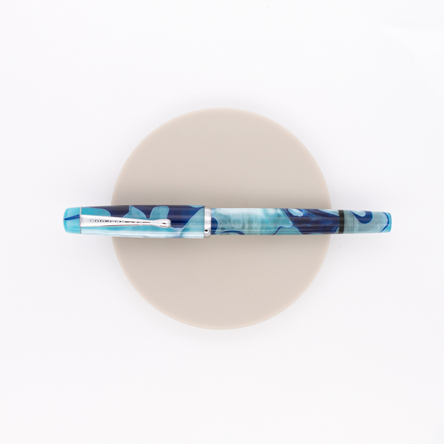 Noodler's Konrad Acrylic Fountain Pen Marbled Marianas