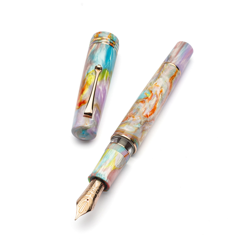 Leonardo Officina Italiana Leonardo Momento Zero Grande 2.0 Fountain Pen Primary Manipulation 4 No. 8 Nib Leonardo Officina Italiana Leonardo Momento Zero Grande 2.0 Fountain Pen Primary Manipulation 4 No. 8 Nib