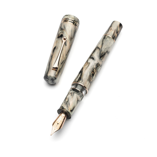 Leonardo Momento Zero Grande 2.0 Penna Stilografica Golden Abalone