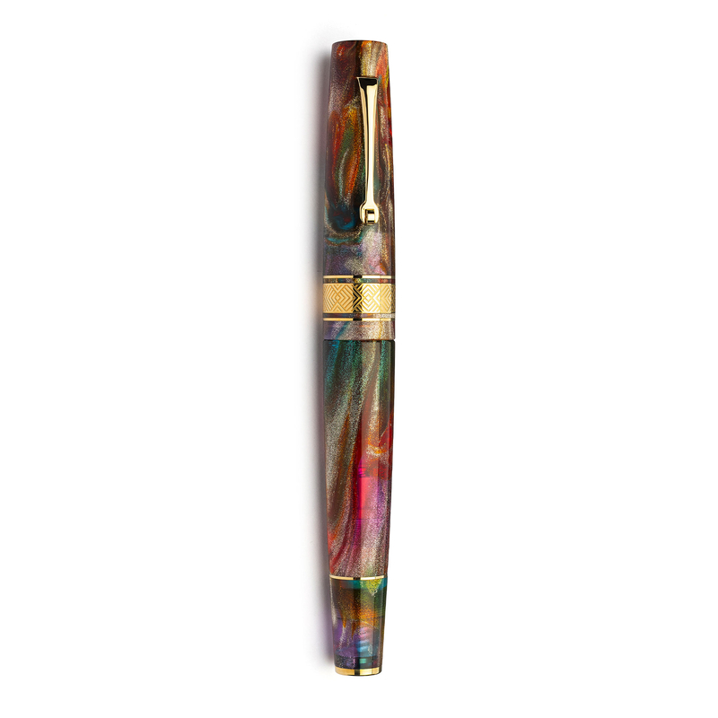 Leonardo Officina Italiana Leonardo Supernova Fountain Pen Primary Manipulation 5 & Gold Nib No. 6 Limited Edition