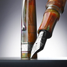 Leonardo Officina Italiana Leonardo Supernova Fountain Pen Primary Manipulation 5 & Ruthenium Nib No. 8 Limited Edition