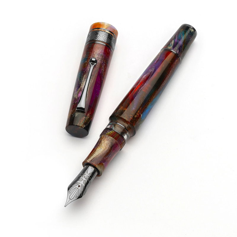 Leonardo Officina Italiana Leonardo Supernova Penna Stilografica Primary Manipulation 5 & Rutenio Pennino 8 Edizione Limitata Leonardo Officina Italiana Leonardo Supernova Penna Stilografica Primary Manipulation 5 & Rutenio Pennino 8 Edizione Limitata