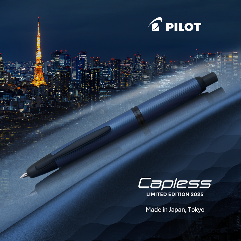 Pilot Pilot Capless Penna Stilografica Link Midnight Edizione Limitata 2025 Pilot Pilot Capless Penna Stilografica Link Midnight Edizione Limitata 2025