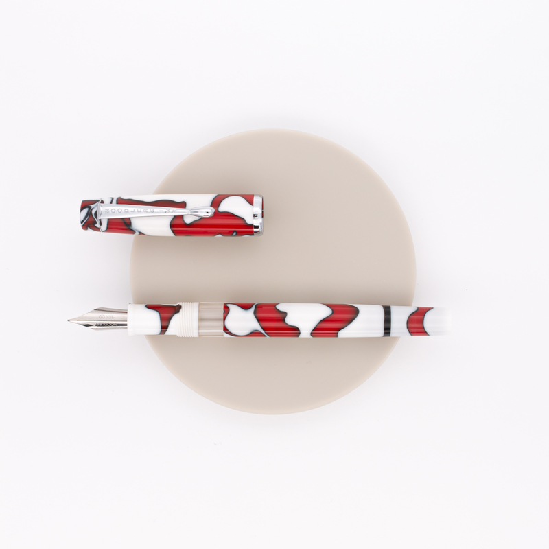Noodler's Konrad Acrylic Fountain Pen Nantucket Chimney Fire