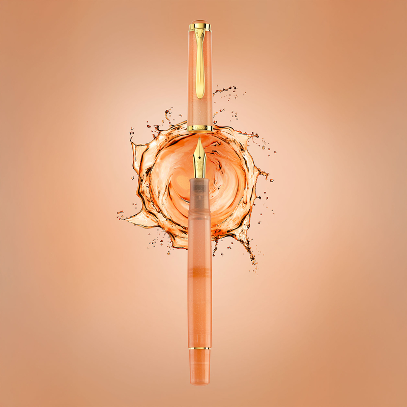 Pelikan Pelikan M200 Set Fountain Pen & Ink Apricot Achat 2025 Special Edition