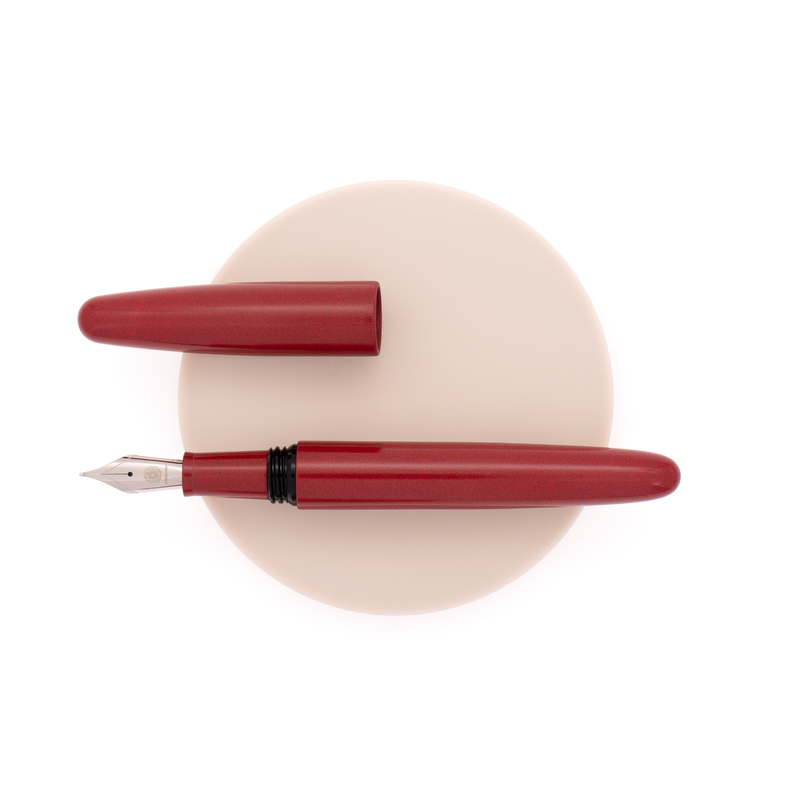 Wancher Wancher Dream Pen True Ebonite Penna Stilografica Sand Red & Rodio Wancher Wancher Dream Pen True Ebonite Penna Stilografica Sand Red & Rodio