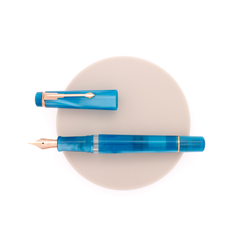 Nahvalur Nahvalur Explorer Penna Stilografica Amalfi Coast & Oro Rosa
