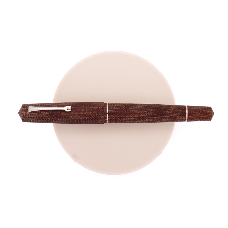 Leonardo Officina Italiana Leonardo x Stilo&Stile Momento Zero Grande Penna Stilografica Micarta Edizione Limitata