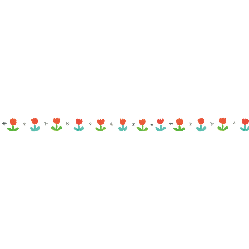 MT Masking Tape MT x Matsubayashi Makoto Washi Tape Tulip