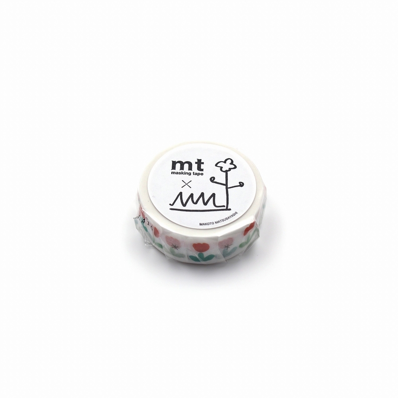 MT Masking Tape MT x Matsubayashi Makoto Washi Tape Tulip
