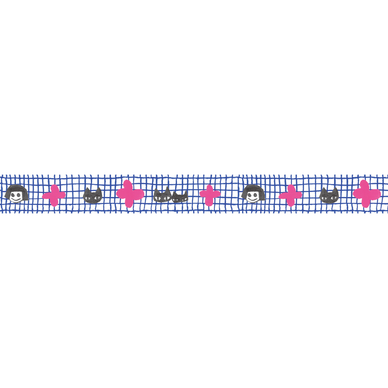 MT Masking Tape MT x Matsubayashi Makoto Washi Tape Friend (Grid)