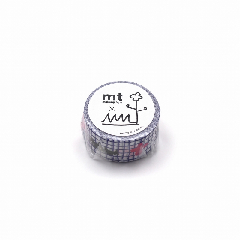 MT Masking Tape MT x Matsubayashi Makoto Washi Tape Friend (Grid)
