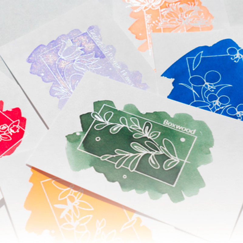 Colorverse Colorverse Ink Art Cards Colorspace Wildflower (Size B)