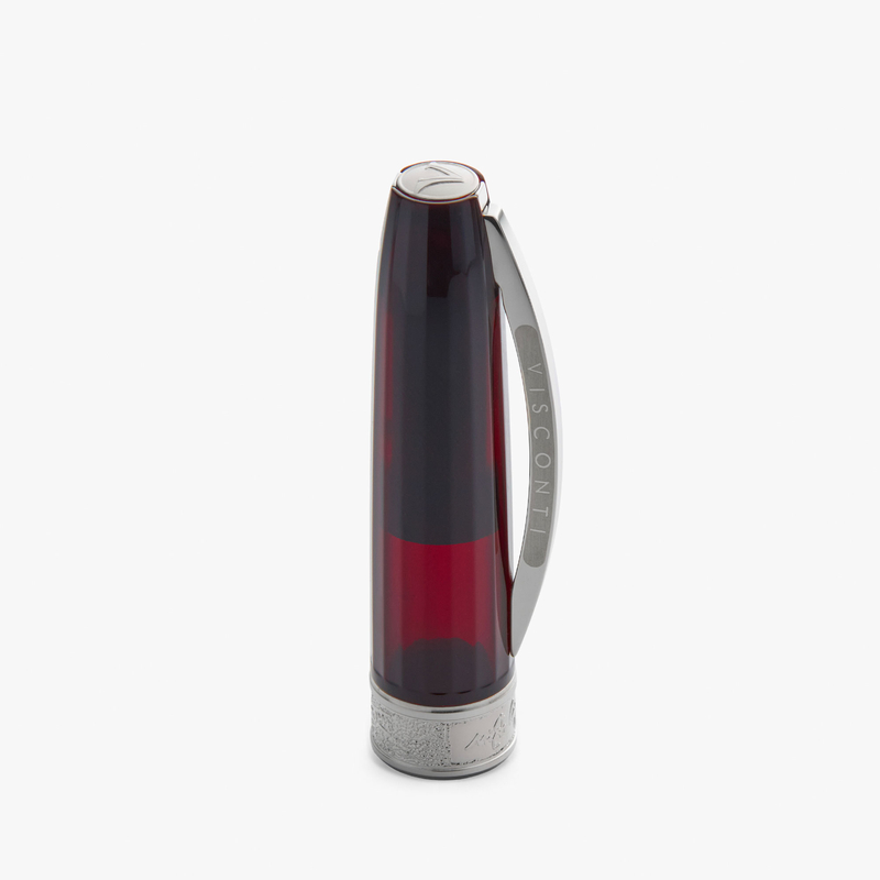 Visconti Visconti Michelangelo Fountain Pen Translucent Red