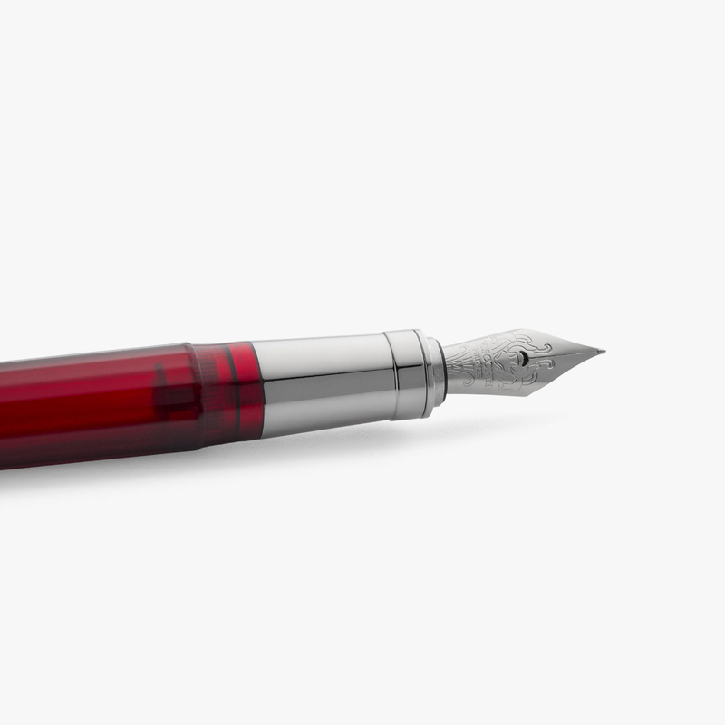 Visconti Visconti Michelangelo Fountain Pen Translucent Red