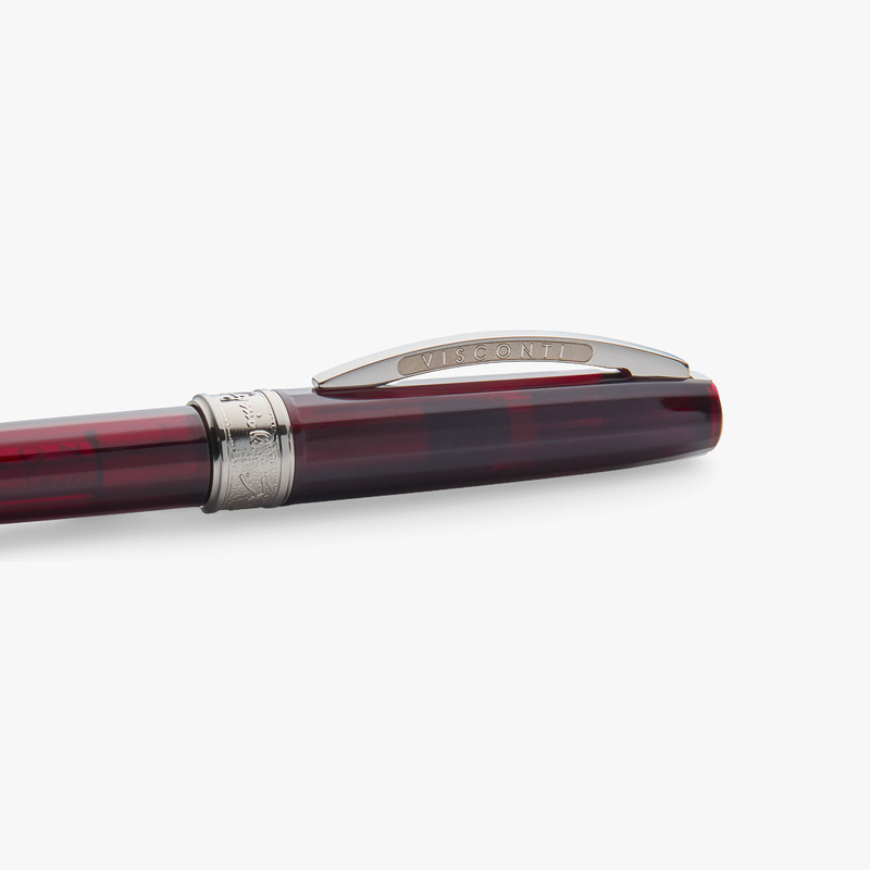 Visconti Visconti Michelangelo Ballpoint Pen Translucent Red
