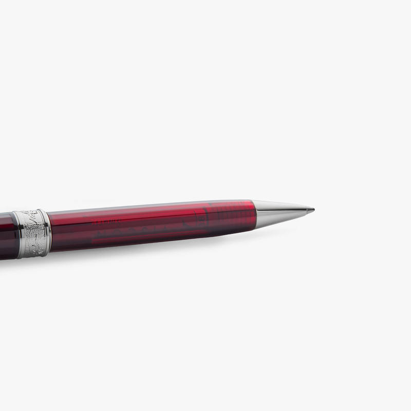 Visconti Visconti Michelangelo Ballpoint Pen Translucent Red