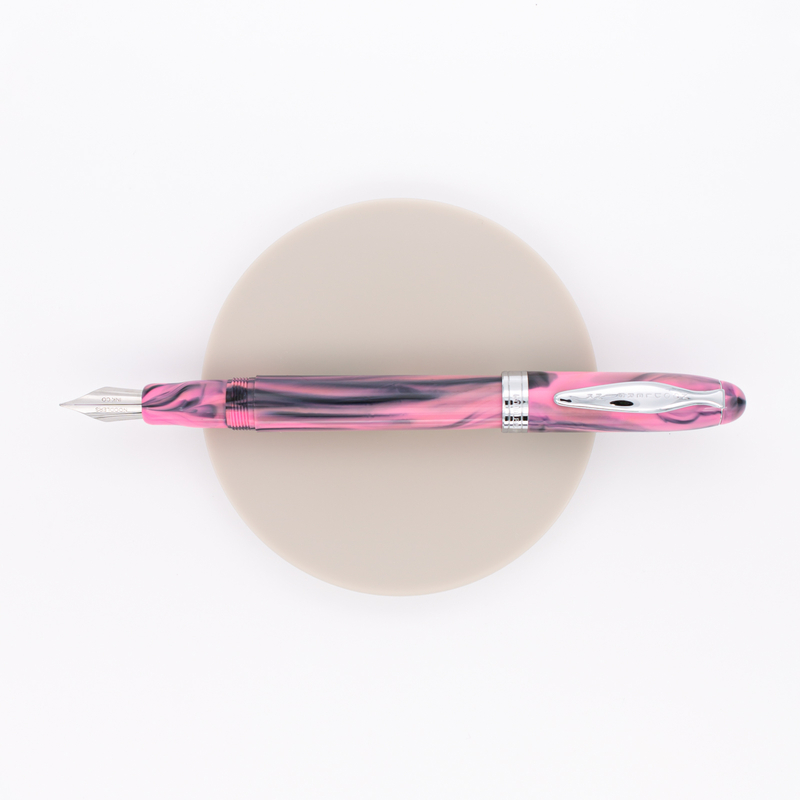 Noodler's Ahab Penna Stilografica Charon's Panther Pink