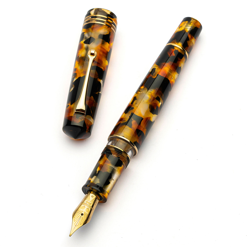Leonardo Officina Italiana Leonardo Momento Zero Grande 2.0 Penna Stilografica Sottobosco & Oro Leonardo Officina Italiana Leonardo Momento Zero Grande 2.0 Penna Stilografica Sottobosco & Oro