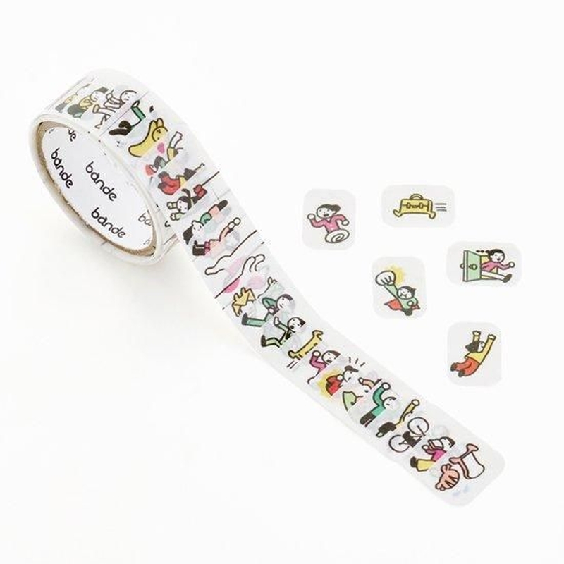 Bande Bande Washi Tape People Who Live in Notebooks Busy