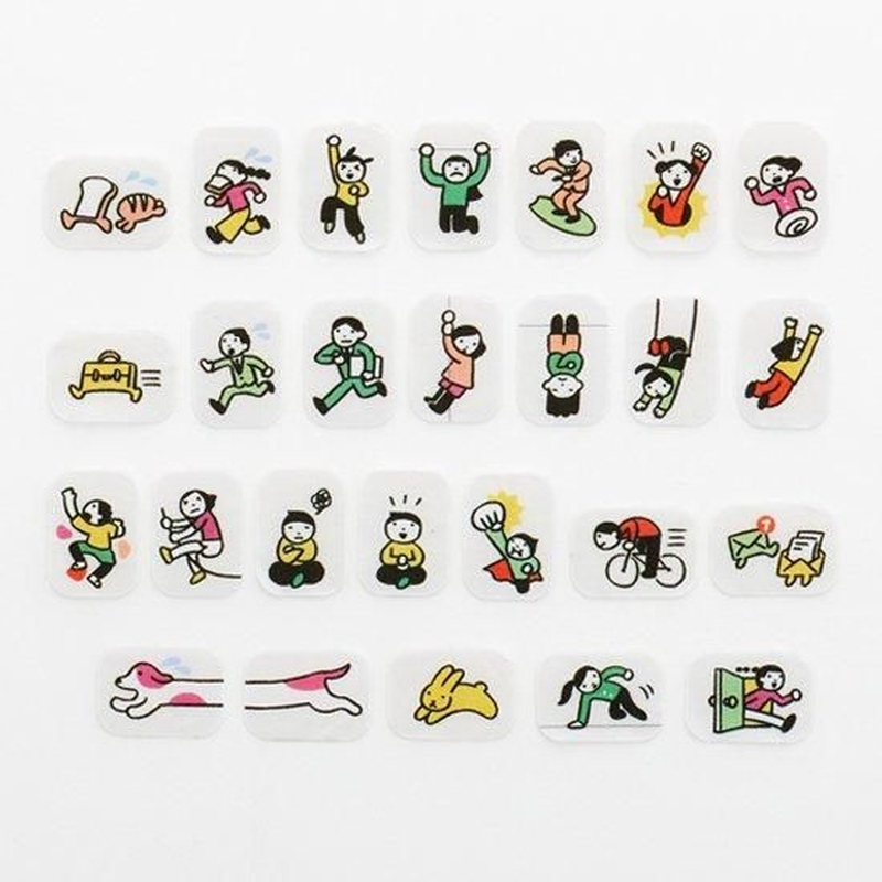 Bande Bande Washi Tape People Who Live in Notebooks Busy