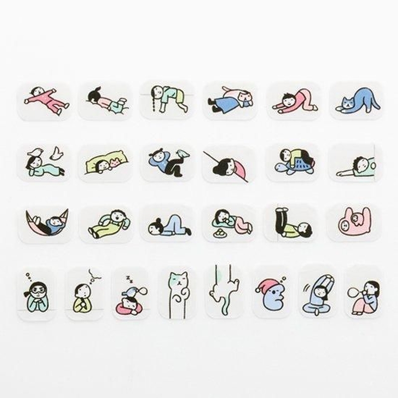 Bande Bande Washi Tape People Who Live in Notebooks Doing Nothing