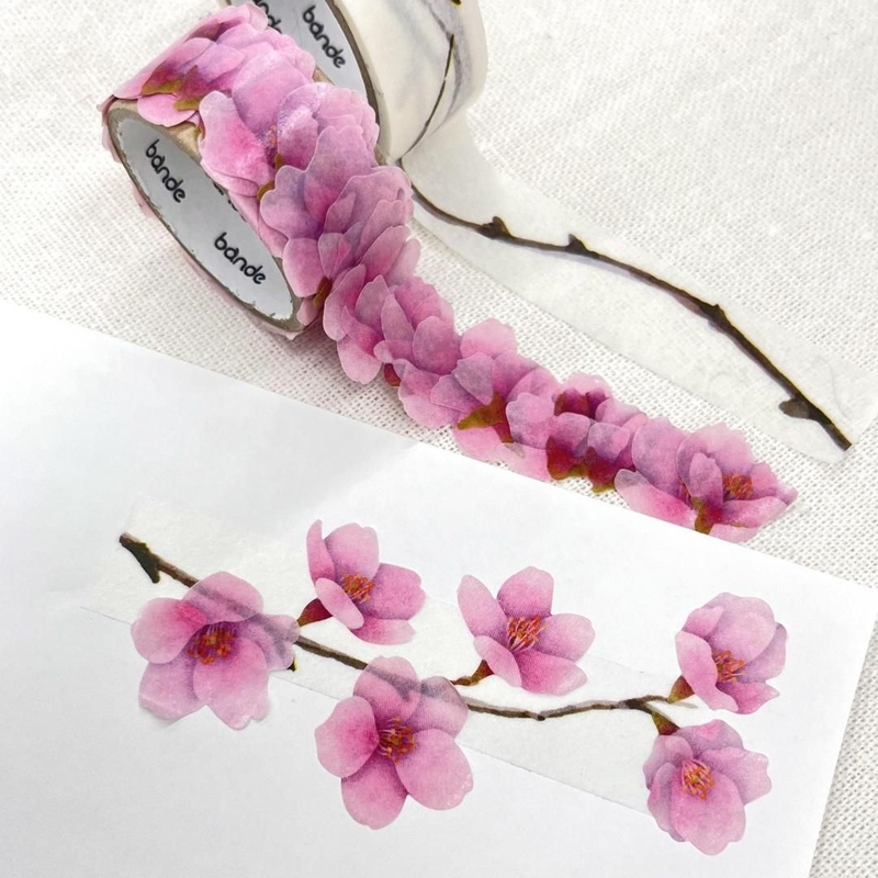 Bande Bande Washi Tape Kawazu Cherry Tree