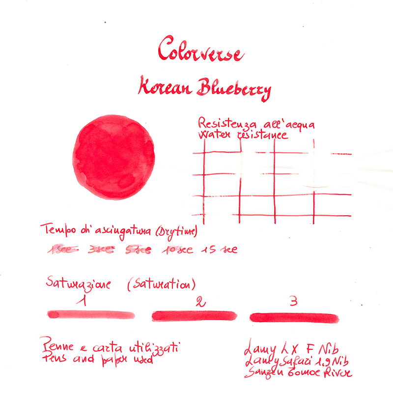 Colorverse Colorverse Project No.069 Korean Blueberry Ink Bottle 15 ml