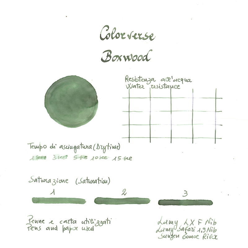 Colorverse Colorverse Project No.064 Boxwood Ink Bottle 15 ml