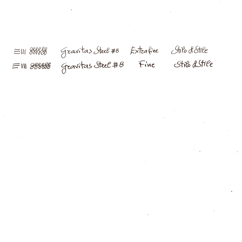 Gravitas Gravitas Monster Penna Stilografica Silver