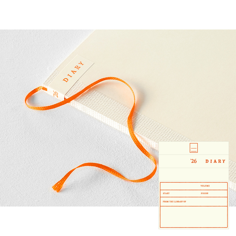 MD Paper MD Paper Notebook Diary 2026 Weekly A5 "Thin"