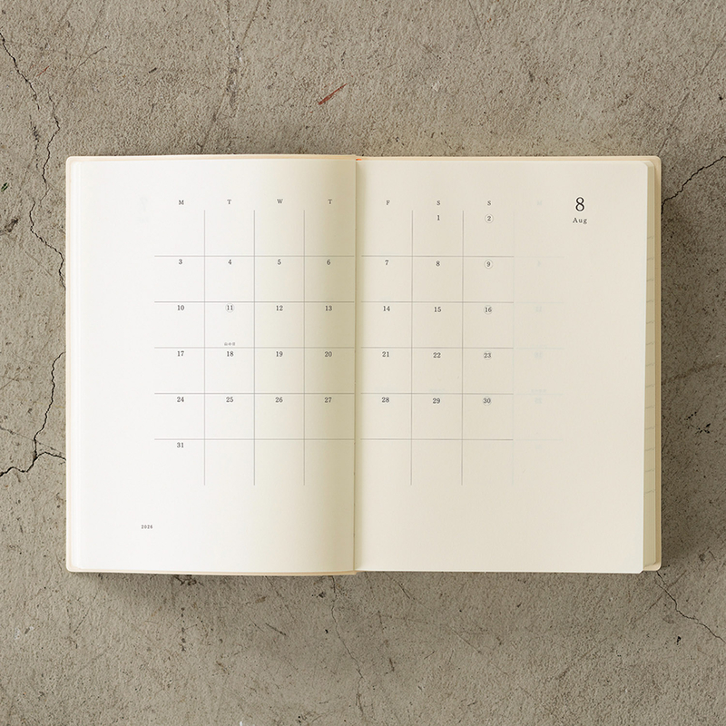 MD Paper MD Paper Notebook Diary 1 day 1 page 2026 Daily A5