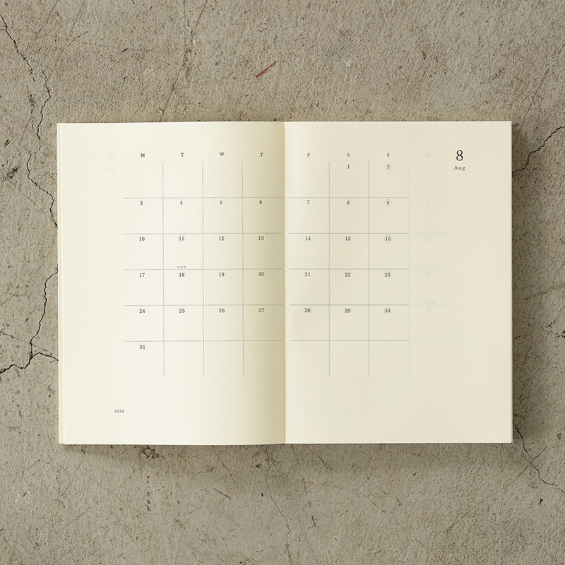 MD Paper MD Paper Notebook Diary 2026 Weekly A5