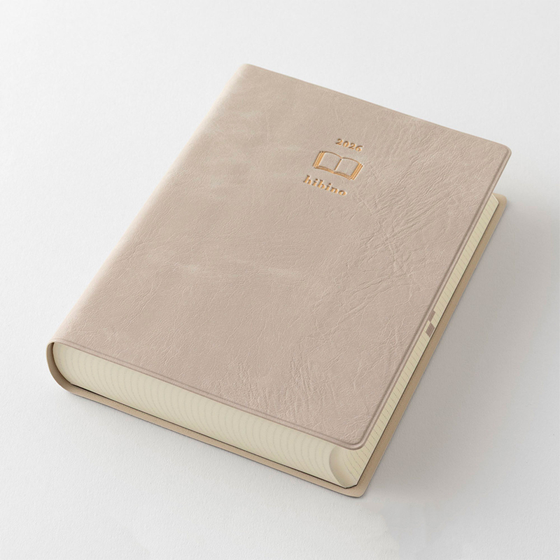 Midori Midori Hibino 2026 Diary A6 Gray