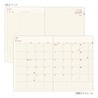 Midori Midori Hibino 2026 Diary A6 Gray