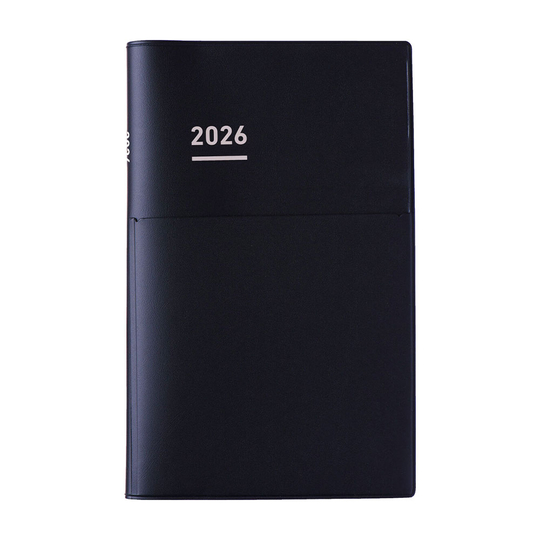 Kokuyo Jibun Techo Biz 2026 A5 Slim Black