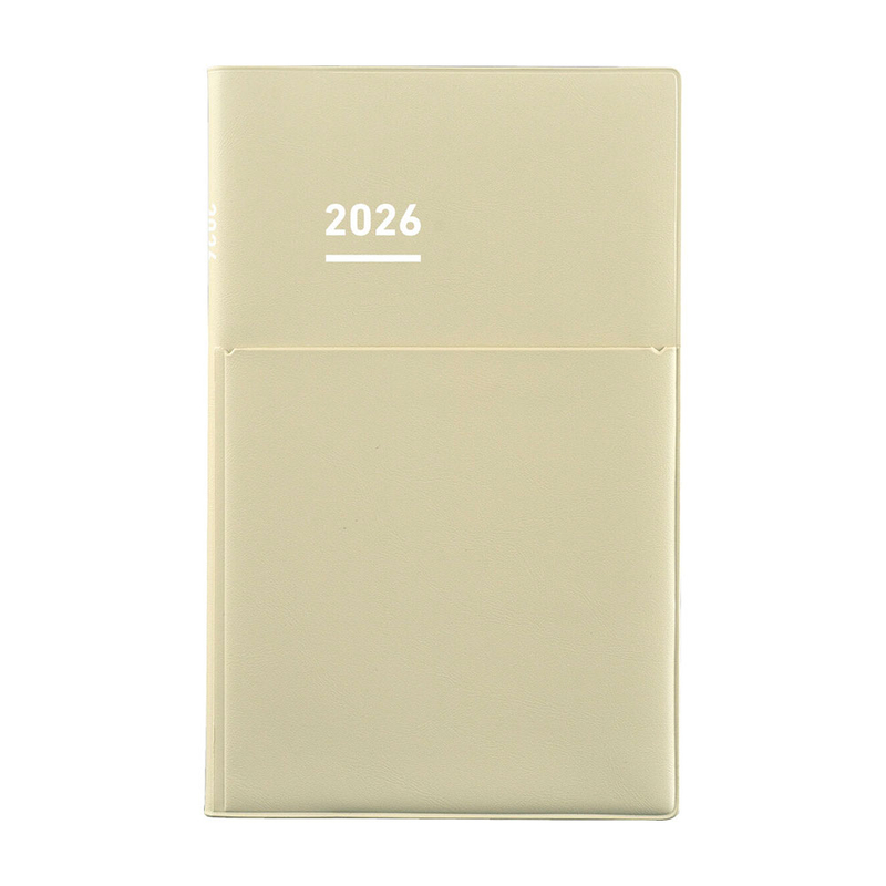 Kokuyo Kokuyo Jibun Techo Biz 2026 A5 Slim Beige