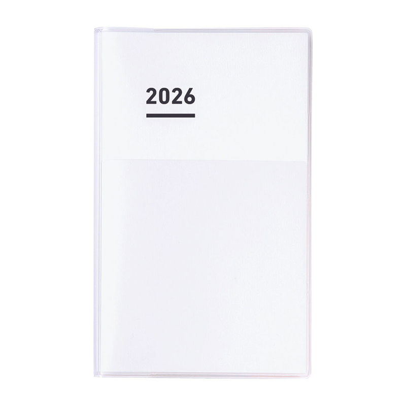 Kokuyo Kokuyo Jibun Techo Diary 2026 A5 Slim White Kokuyo Kokuyo Jibun Techo Diary 2026 A5 Slim White