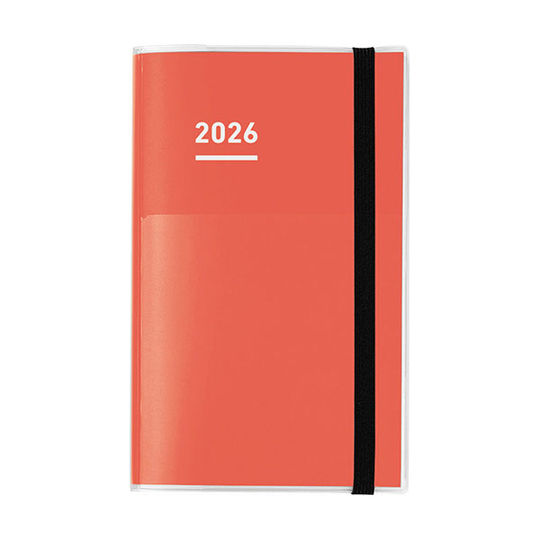 Kokuyo Jibun Techo First Kit Agenda 2026 A5 Slim Rossa