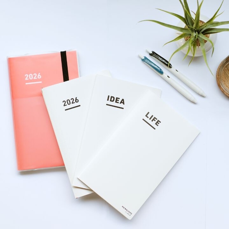 Kokuyo Kokuyo Jibun Techo First Kit Agenda 2026 A5 Slim Viola